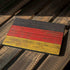 German Flag Dark Wood Surface Pro 7 Skin