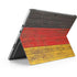 German Flag Dark Wood Surface Pro 9 Skin