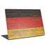 German Flag Dark Wood Universal Laptop 14in (11.4 x 8.2in) Skin