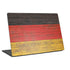 German Flag Dark Wood Universal Laptop 18in (14.6 x 10.6in) Skin