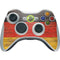 German Flag Dark Wood Xbox 360 Wireless Controller Skin