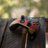 German Flag Dark Wood Xbox One Controller Skin