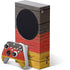 German Flag Dark Wood Xbox Series S Bundle Skin