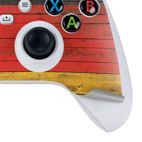 German Flag Dark Wood Xbox Series S Skins