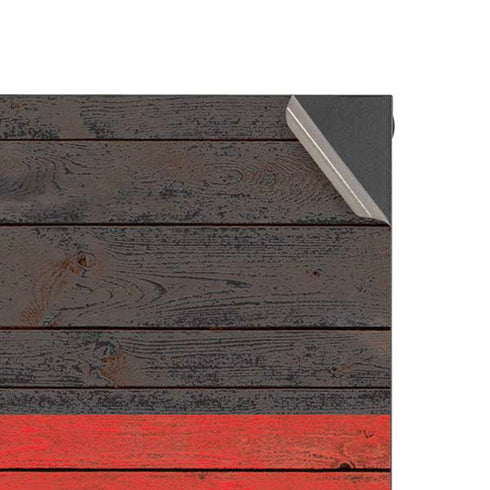 German Flag Dark Wood Xbox Series X Console Skin