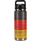 German Flag Dark Wood YETI Rambler 26oz Bottle Skin