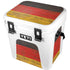 German Flag Dark Wood YETI Roadie 24 Hard Cooler Skin