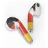 German Flag Distressed Apple AirPods 2 Skin
