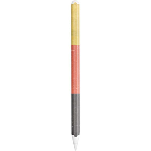German Flag Distressed Apple Pencil (2nd Gen 2019) Skin