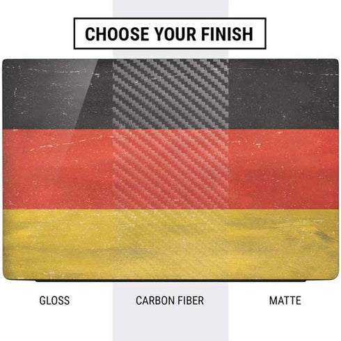 German Flag Distressed Dell Vostro Skin