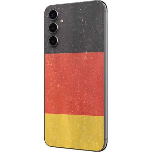 German Flag Distressed Galaxy A14 5G Skin