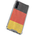 German Flag Distressed Galaxy A54 5G Clear Case