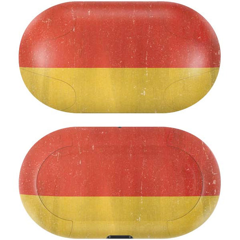German Flag Distressed Galaxy Buds Skin
