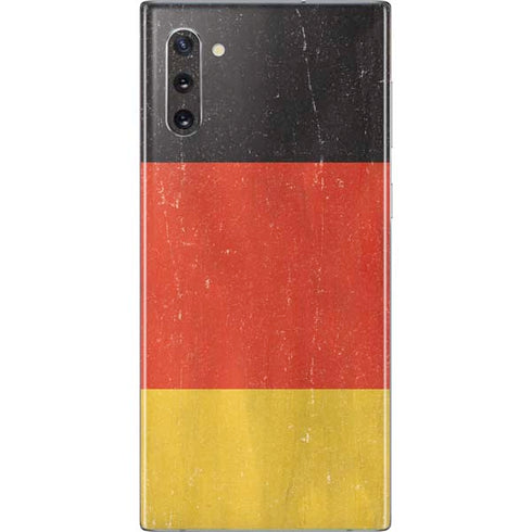 German Flag Distressed Galaxy Note 10 Skin