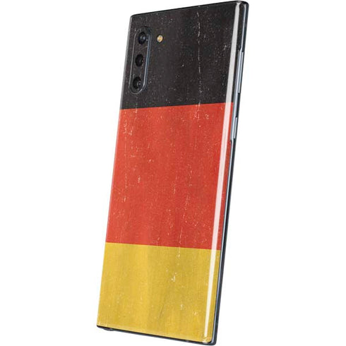 German Flag Distressed Galaxy Note 10 Skin