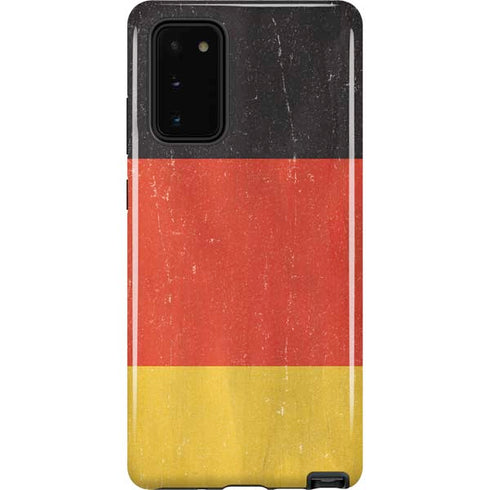 German Flag Distressed Galaxy Note20 5G Pro Case