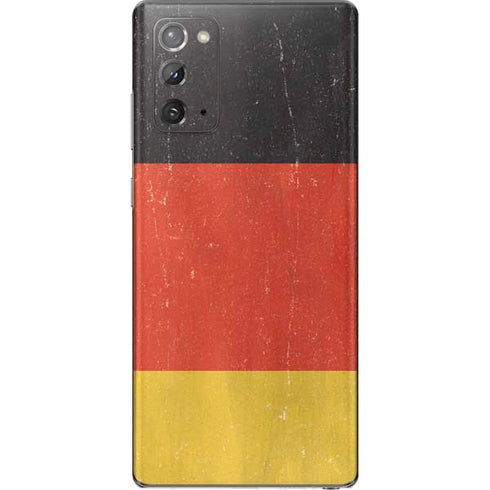 German Flag Distressed Galaxy Note20 5G Skin