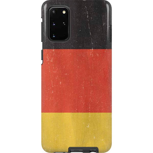 German Flag Distressed Galaxy S20 Plus Pro Case