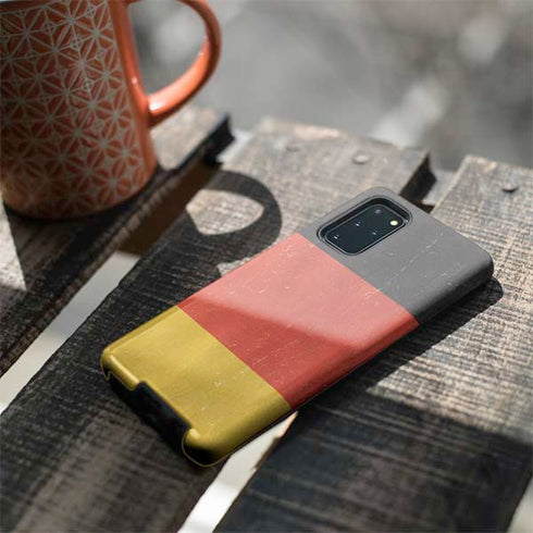 German Flag Distressed Galaxy S20 Plus Pro Case