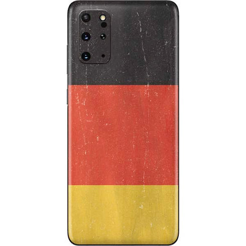 German Flag Distressed Galaxy S20 Plus Skin