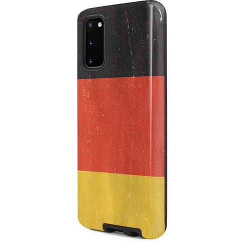 German Flag Distressed Galaxy S20 Pro Case