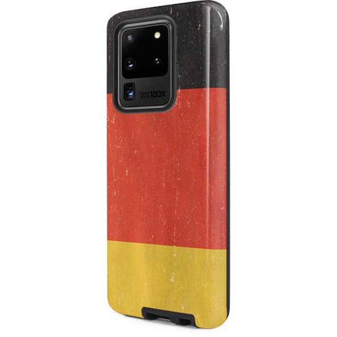 German Flag Distressed Galaxy S20 Ultra 5G Pro Case