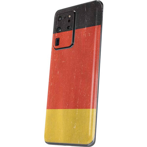 German Flag Distressed Galaxy S20 Ultra 5G Skin