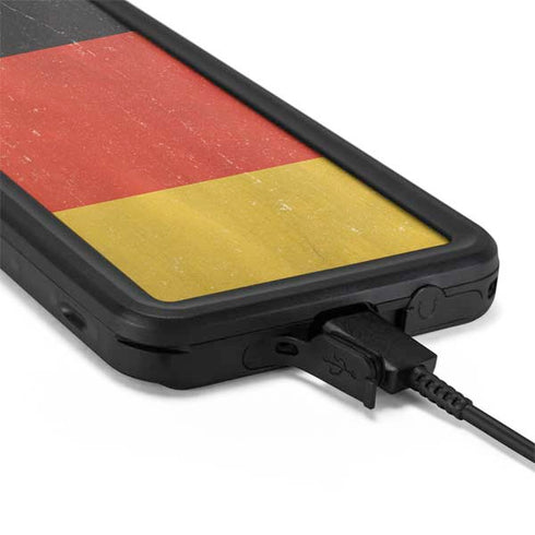 German Flag Distressed Galaxy S20 Waterproof Case