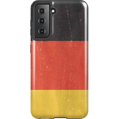 German Flag Distressed Galaxy S21 5G Pro Case