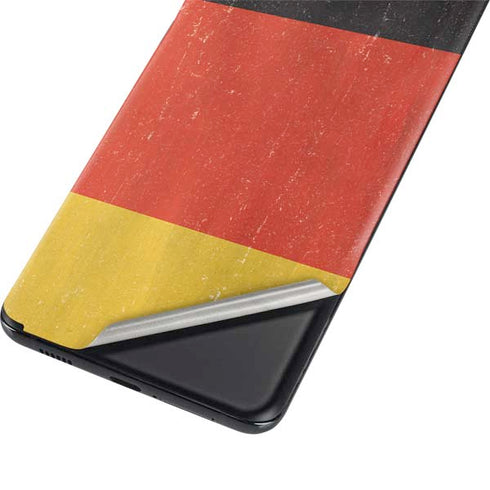 German Flag Distressed Galaxy S21 5G Skin