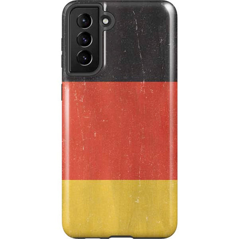 German Flag Distressed Galaxy S21 Plus 5G Pro Case