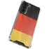 German Flag Distressed Galaxy S22 Clear Case