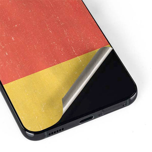 German Flag Distressed Galaxy S22 Skin