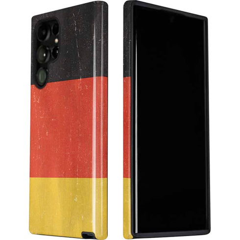 German Flag Distressed Galaxy S22 Ultra Pro Case