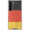 German Flag Distressed Galaxy S23 Clear Case