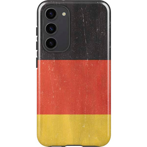 German Flag Distressed Galaxy S23 Plus Pro Case