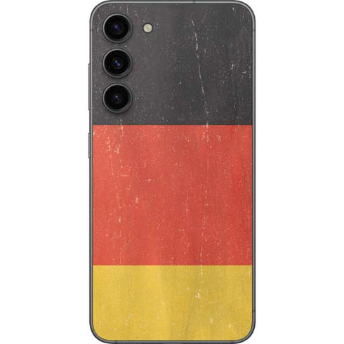 German Flag Distressed Galaxy S23 Plus Skin