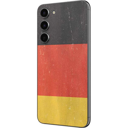 German Flag Distressed Galaxy S23 Plus Skin