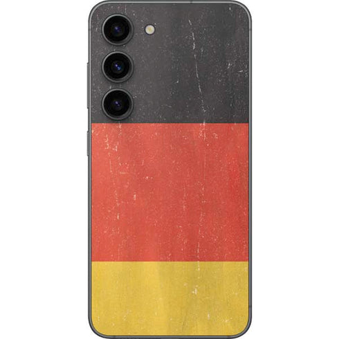 German Flag Distressed Galaxy S23 Skin
