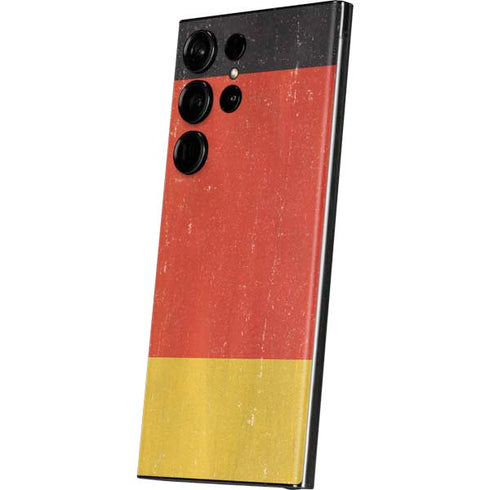 German Flag Distressed Galaxy S23 Ultra Skin