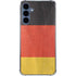 German Flag Distressed Galaxy S24 Clear Case