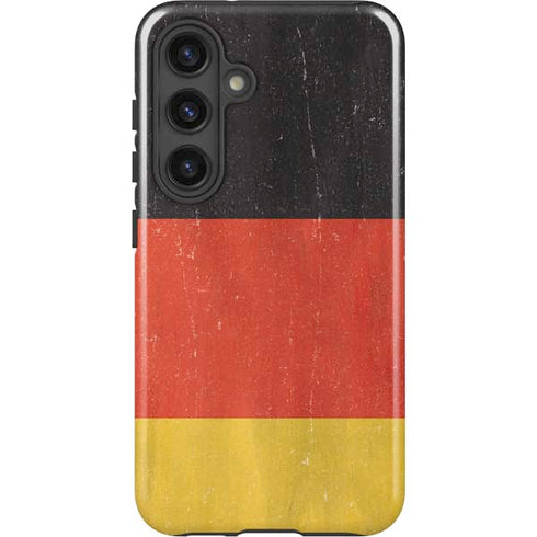 German Flag Distressed Galaxy S24 Impact Case