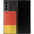 German Flag Distressed Galaxy Z Fold3 5G Skin