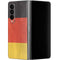 German Flag Distressed Galaxy Z Fold4 5G Skin