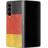 German Flag Distressed Galaxy Z Fold4 5G Skin