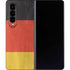 German Flag Distressed Galaxy Z Fold4 5G Skin