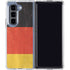 German Flag Distressed Galaxy Z Fold5 5G Clear Case