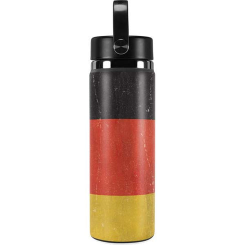 German Flag Distressed Hydro Flask 20oz Wide Mouth Skin