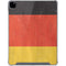 German Flag Distressed iPad Pro 12.9in (2020) Clear Case