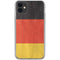 German Flag Distressed iPhone 11 Clear Case